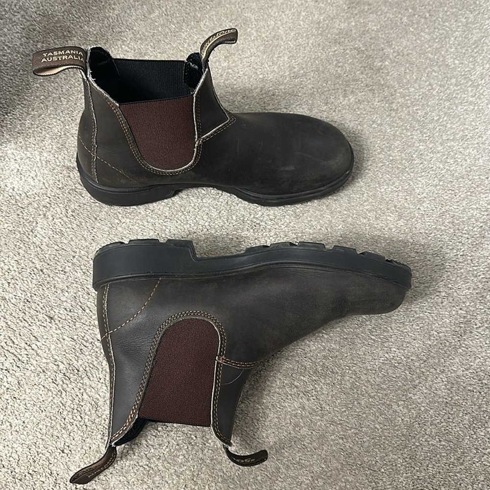 Stout brown Blundstone boots, classic style, Aus size 7, US W 9.5/10 - Picture 4 of 7